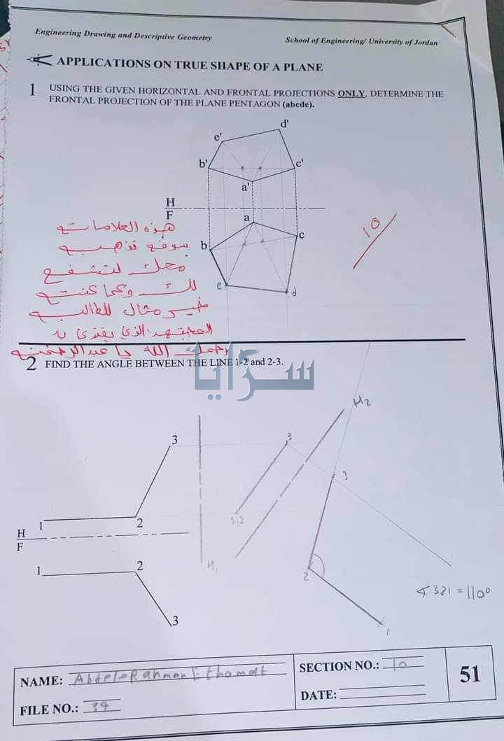 بكلمات مؤثرة ..  دكتور في الجامعة الأردنية ينعى وفاة احد طلبته