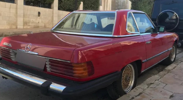 مرسيدس 450 SL كلاسيك كوبيه موديل 1977 للبيع