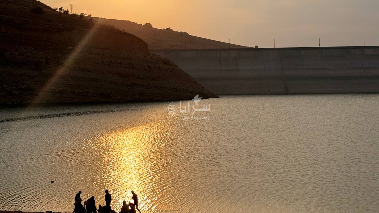 أبرزها "الكارب و المشط" ..  مواطنون يمارسون هواية صيد الأسماك في سد وادي كفرنجة بمحافظة عجلون-فيديو