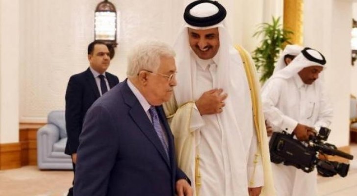 أمير قطر يؤكد لعباس ضرورة وحدة الصف الفلسطيني