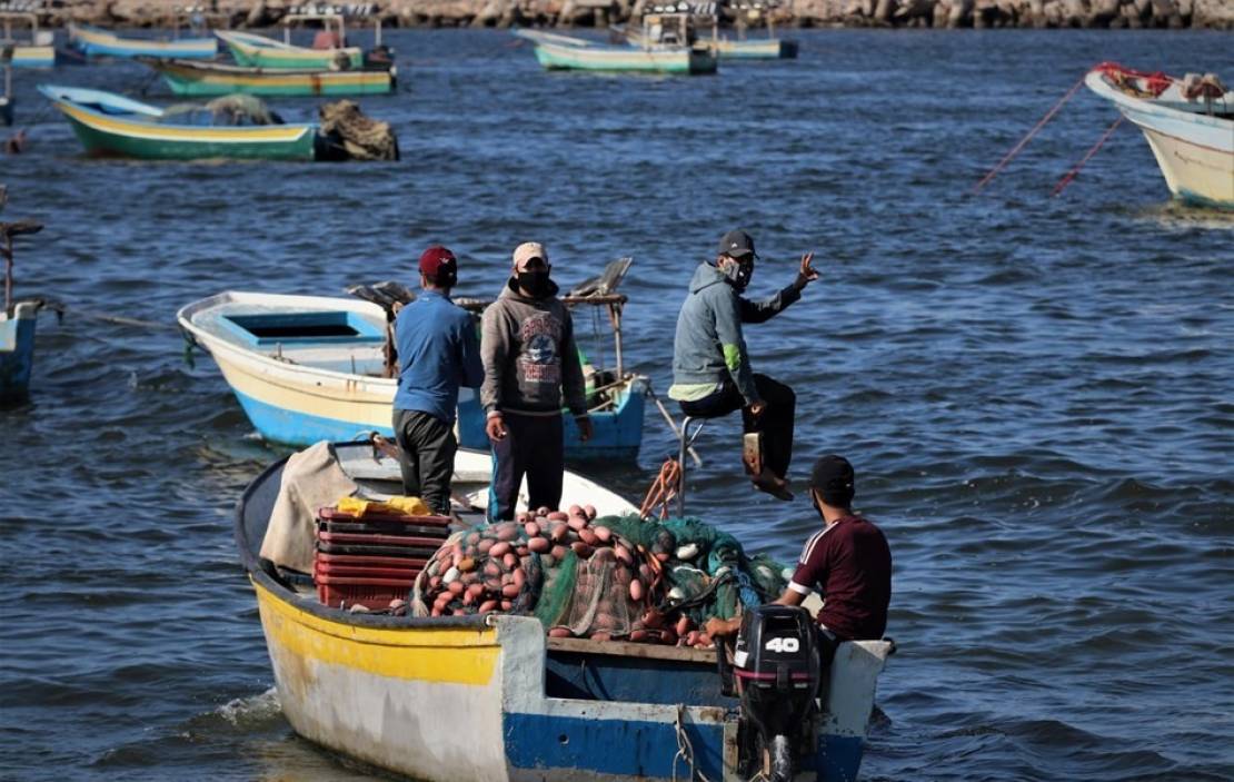 مصر تعتقل 3 صيادين فلسطينيين من بحر مدينة رفح