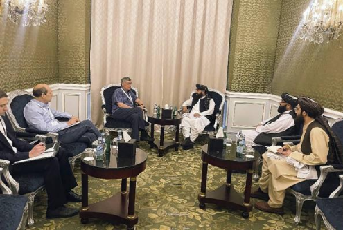 لأول مرة  ..  إجراء محادثات بين "طالبان" ومسؤولين أمميين