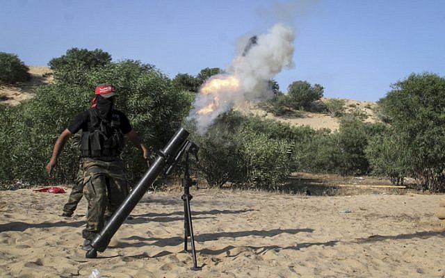 المقاومة تقصف قيادة العمليات "الإسرائيلية" شرق جباليا