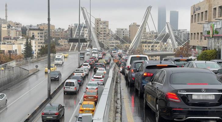 إدارة السير: اعادة فتح جميع الجسور في العاصمة عمان