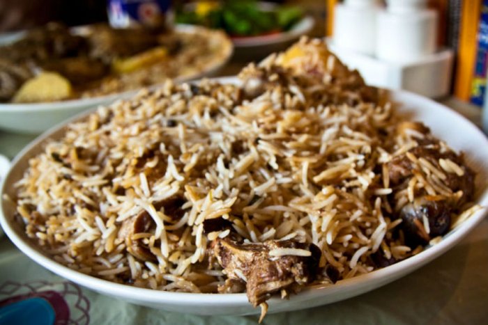 طريقة اعداد رز زربيان باللحم لعزومات رمضان