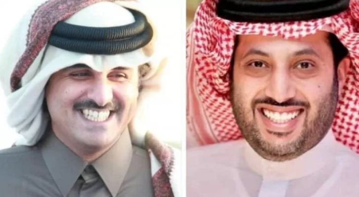 تركي آل الشيخ ينشر مديحًا عن أمير قطر