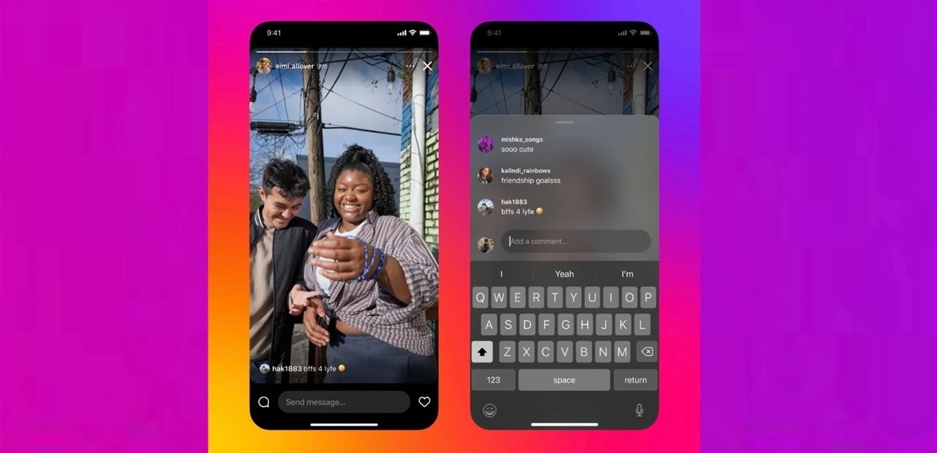 "إنستغرام" تطلق خاصية كتابة التعليقات على "الستوريز"