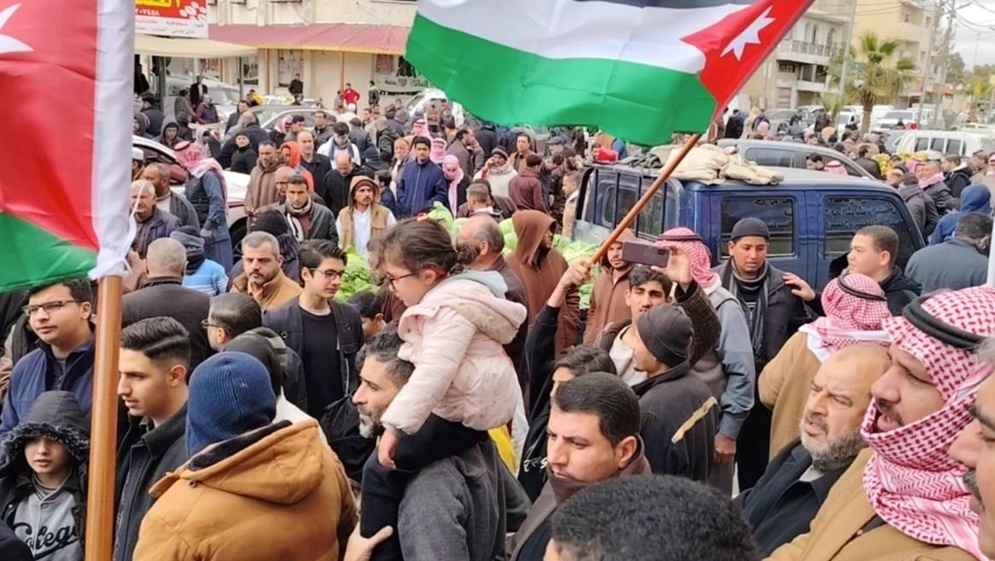 معان ..  دعم وتأييد للملك ضد التهجير والوطن البديل