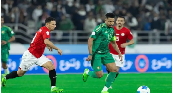 منتخب السعودية يحقق فوزا دراماتيكيا على اليمن في خليجي 26