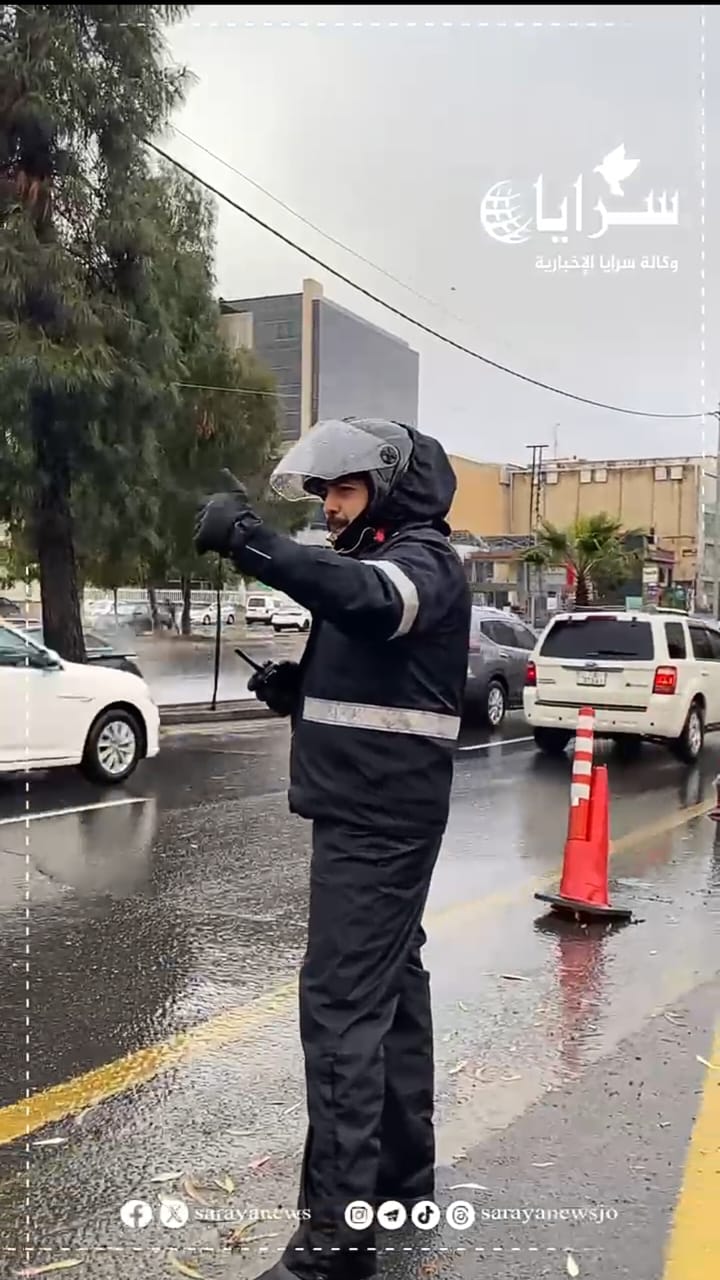 بالفيديو  .. "سرايا" ترصد تأثير المنخفض الجوي القطبي في شوارع العاصمة عمّان صباح اليوم الخميس