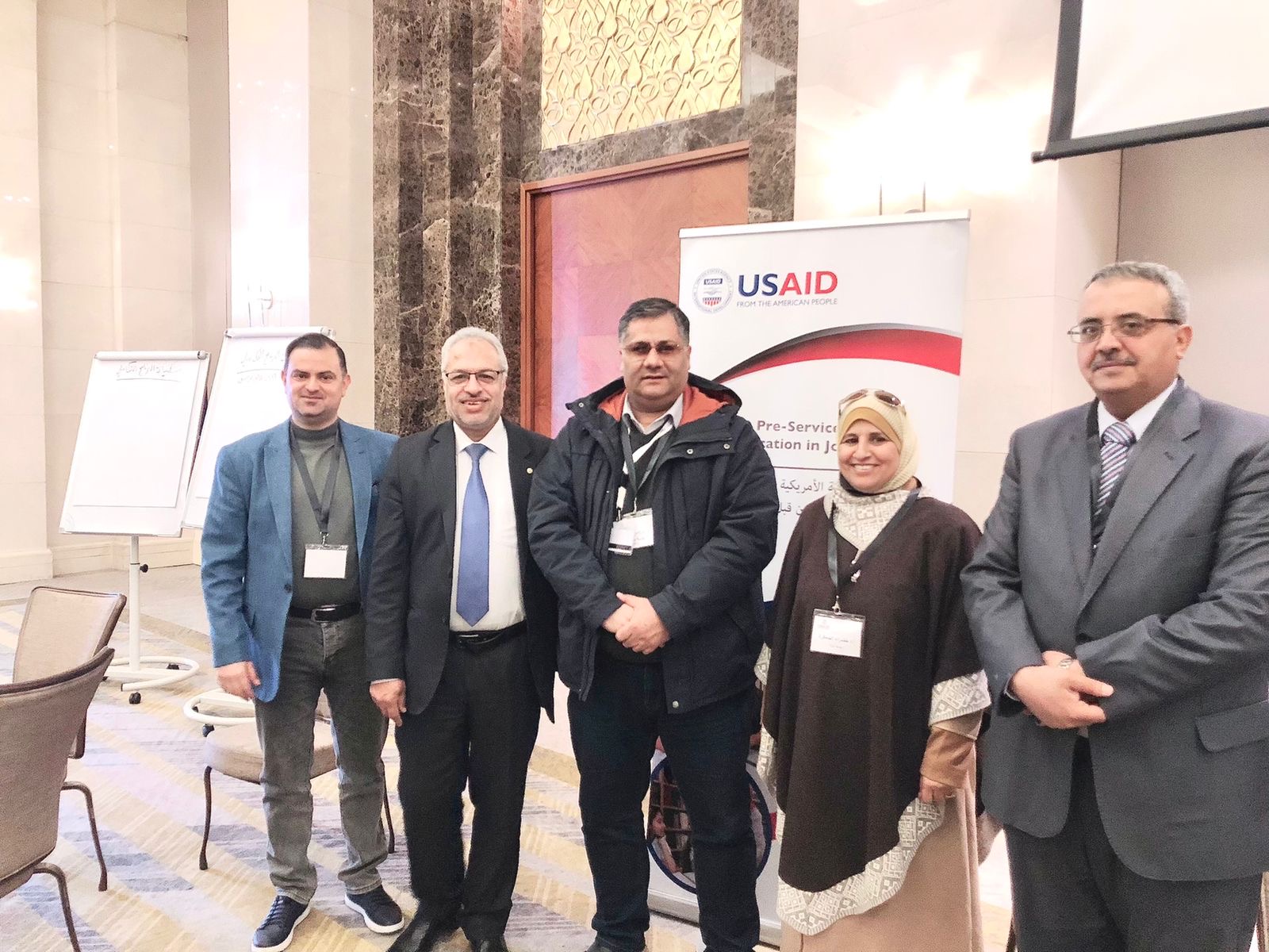 "عمان العربية" تشارك في ورشة عمل للوكالة الأمريكية للتنمية الدولية USAID