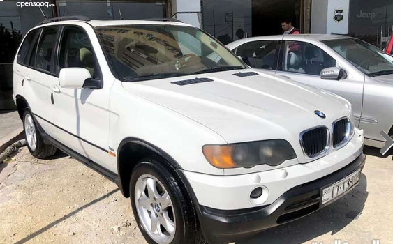 بي ام دبليو x5 موديل 2002 بحاله ممتازه وبسعر مغري جدا جدا جدا للبيع