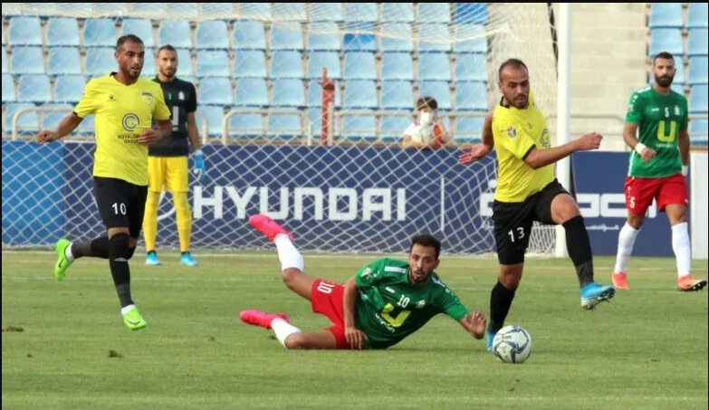  الحسين اربد يفوز على الوحدات في اللحظات الأخيرة لتزيد فرص الفيصلي في الظفر بلقب دوري المحترفين 