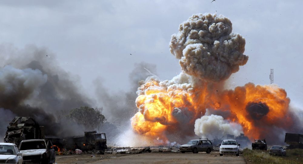 انفجار في محيط وزارة الخارجية الليبية بالعاصمة طرابلس