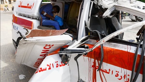 إصابة 4 مسعفين بقصف صهيوني جنوب لبنان