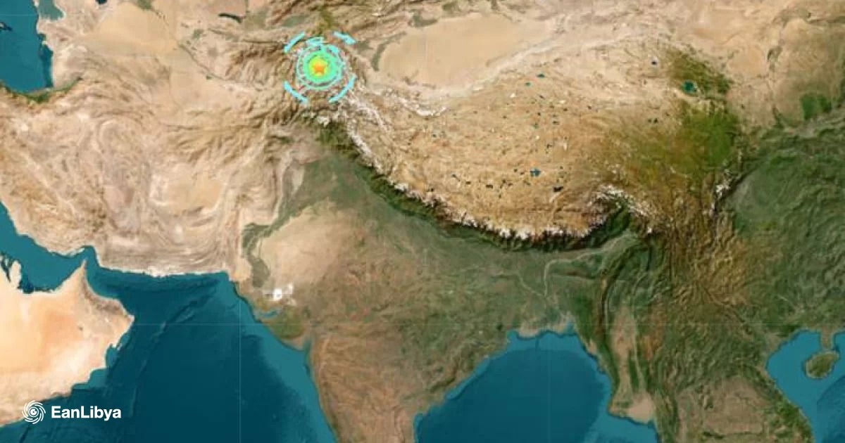 زلزال بقوة 5.6 درجة يضرب الحدود بين الصين وقرغيزستان