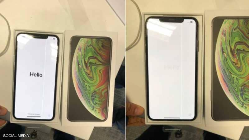 "مشكلة" بشاشة آيفون XS Max في يوم وصوله للأسواق