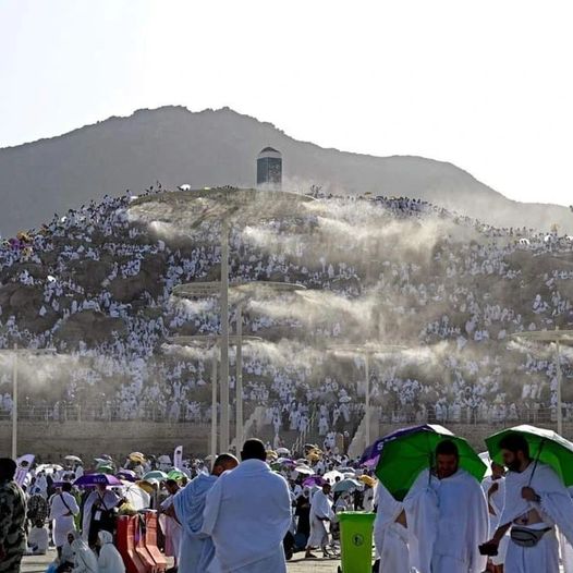 عرفات يسجل 48 درجة مئوية في الظل ..  الأرصاد السعودية تنبه الحجاج