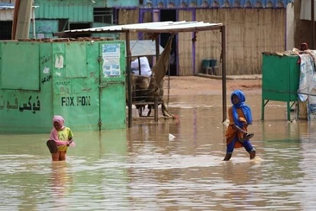 السلطات السودانية تعلن عن أن وسط البلاد "منطقة كوارث"