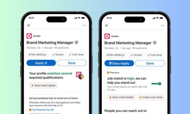 لينكدإن تقدّم أدوات ذكاء اصطناعي مجانية لمساعدة الباحثين عن عمل