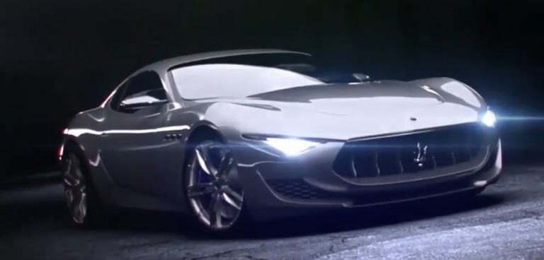 بالصور  ..  شركة "Maserati" تطلق أولى مركباتها الكهربائية