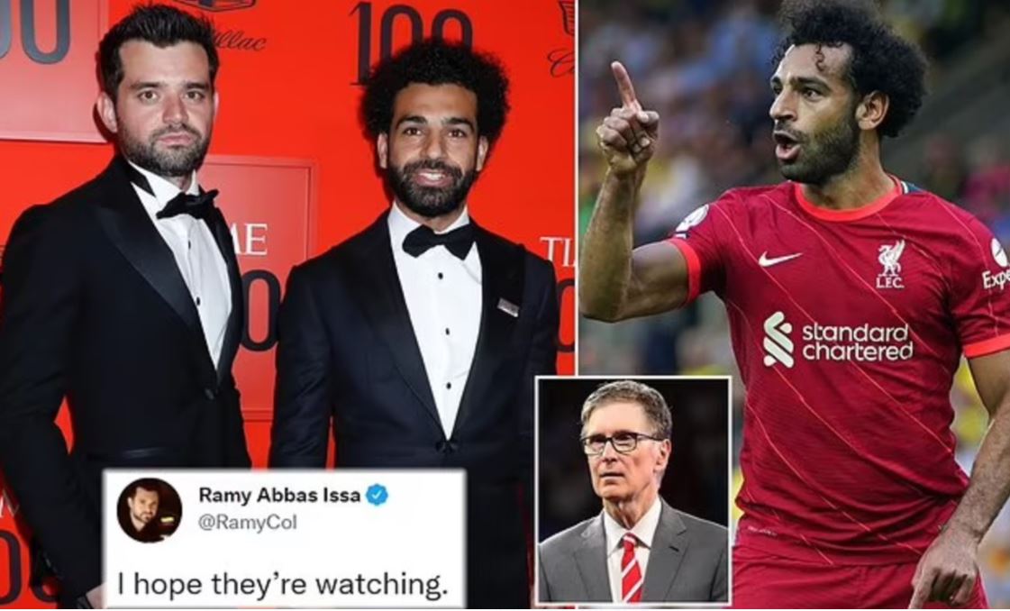 تغريدة وكيل محمد صلاح تثير قلق جماهير ليفربول