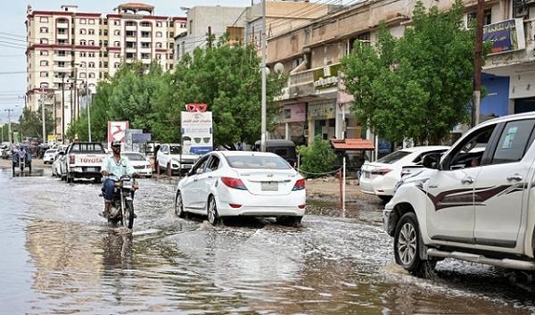 مصرع 17 شخصا بسبب الأمطار الغزيرة في السودان