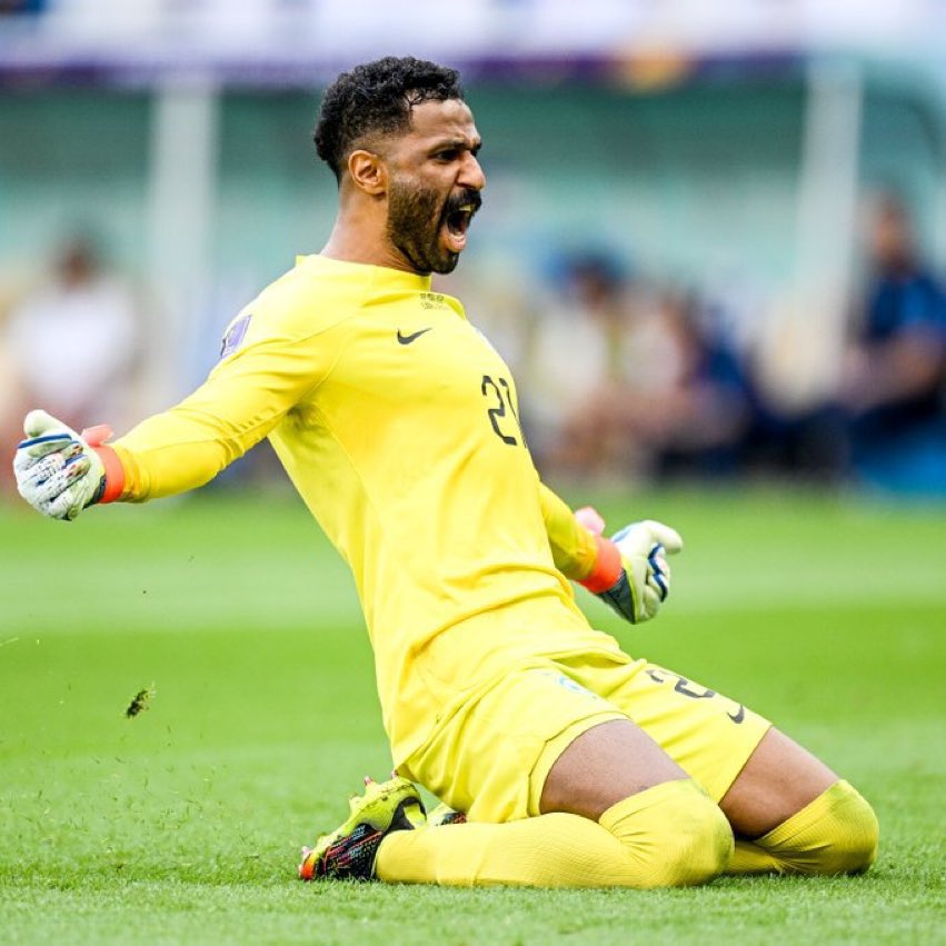 "العويس" يحصد جائزة أفضل لاعب في المباراة بعد فوز المنتخب السعودي على نظيره الأرجنتيني