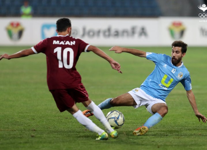  الفيصلي يتعثر أمام معان بالدوري الأردني