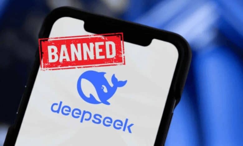 توقعات بحظر تطبيق DeepSeek في الولايات المتحدة