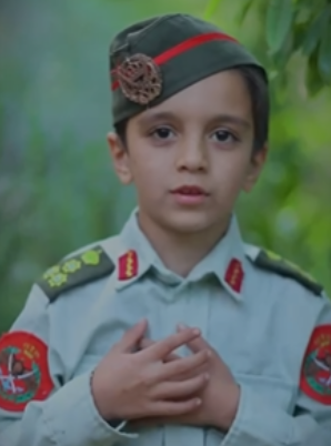 الطفل عبيده القدحات يهنئ بمناسبة عيد الاستقلال ..  فيديو 