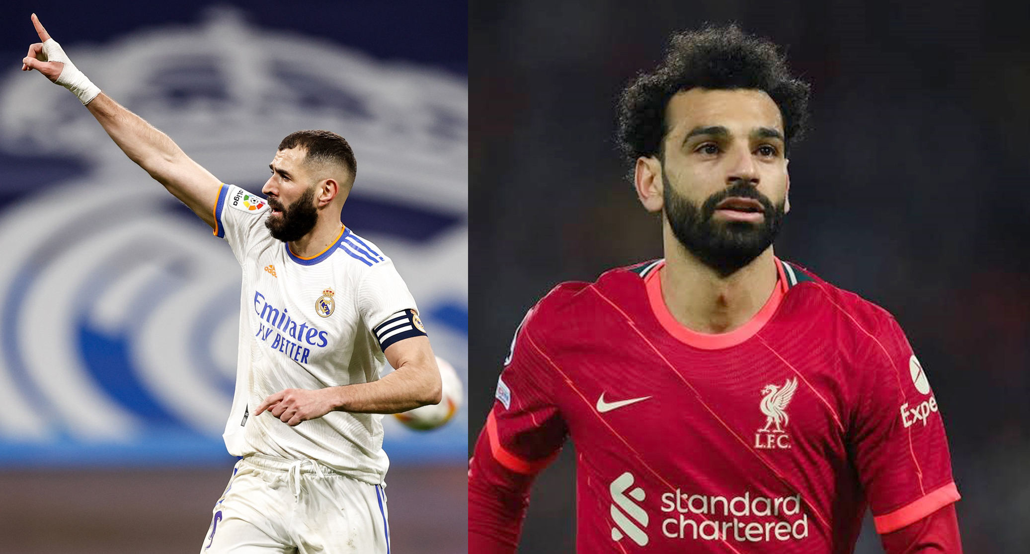 بالفيديو  ..  محمد صلاح وبنزيما مفاجأة موسم الرياض 2022 