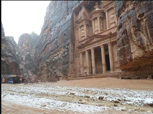 البترا  ..  خطة للتعامل مع الظروف الجوية في الشتاء