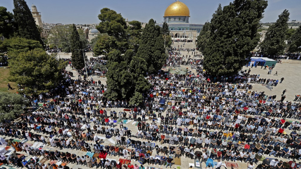 70 ألف مصل في جمعة رمضان الأولى في المسجد الأقصى