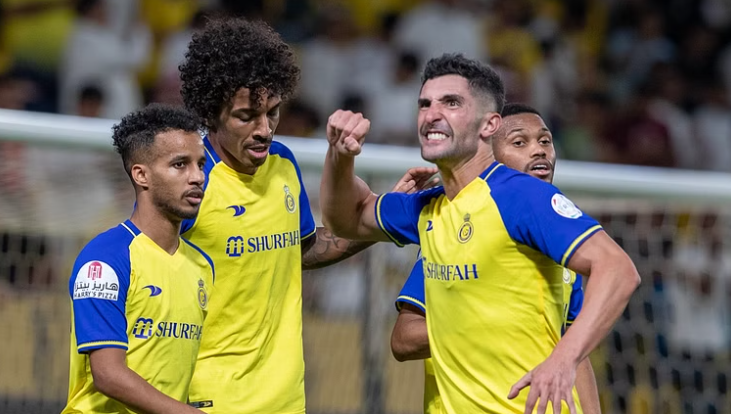 من دون رونالدو  ..  النصر يقتنص فوزا ثمينا في الدوري السعودي 