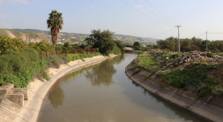 سلطة وادي الاردن مستمرة بإزالة الاعتداءات على قناة الملك عبدالله