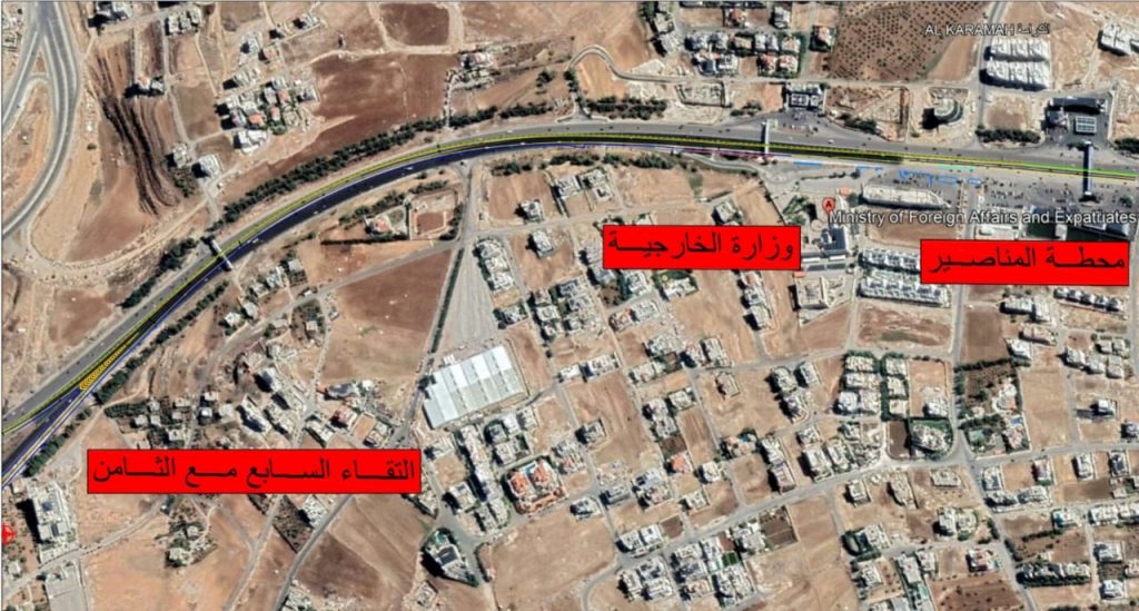 إغلاق جزئي لطريق المطار الجمعة والسبت وتحويلات مرورية - صور 