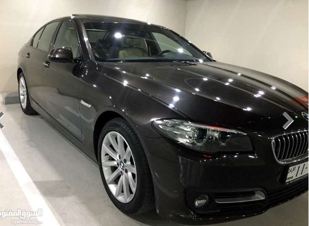 BMW 528i 2014 Gold Package (قطعت 25 الف كم فقط)  