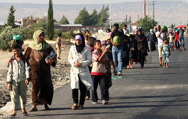 المفوضية العليا تقدر عدد النازحين داخل سوريا باربعة ملايين 