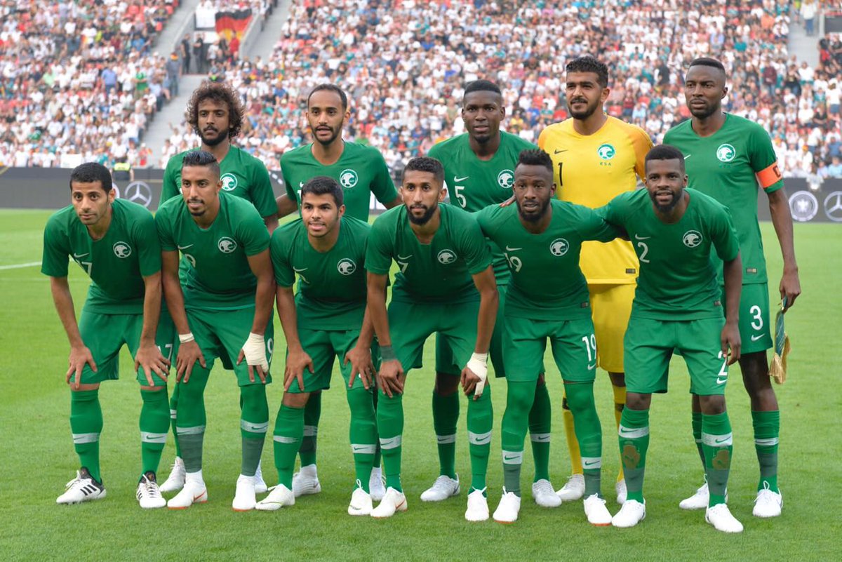 المنتخب السعودي أول منتخب عربي وآسيوي يخوض مباراة افتتاح بطولة كأس