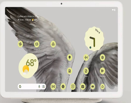 جوجل تدعم جهاز Pixel اللوحي بقاعدة مكبر صوتي لتحويل الجهاز لشاشة