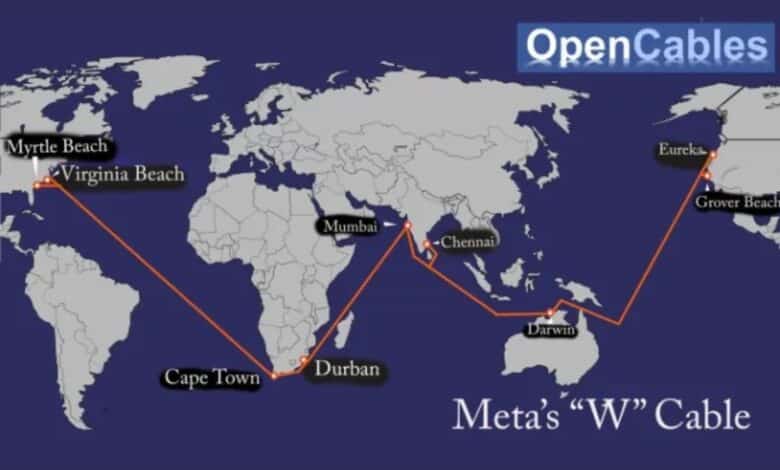بتكلفة ضخمة ..  ميتا تخطط لبناء أكبر شبكة كابلات بحرية في العالم