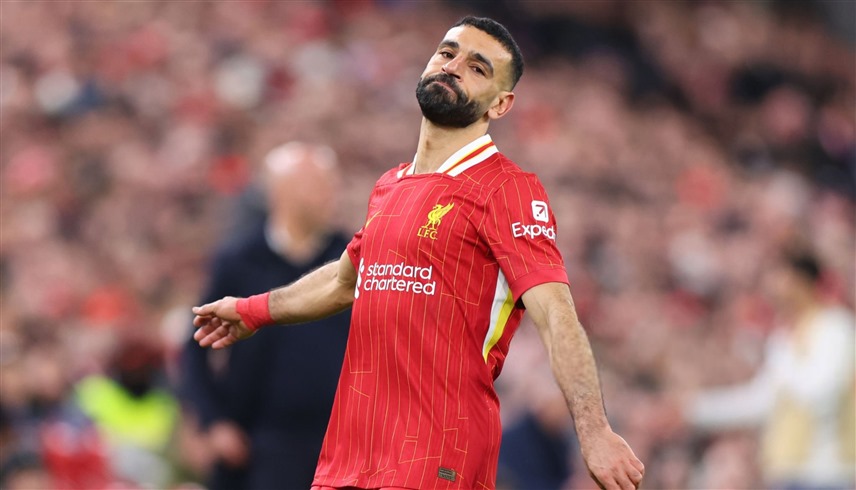 محمد صلاح يبكي متأثرًا بخسارة ليفربول أمام باريس سان جيرمان