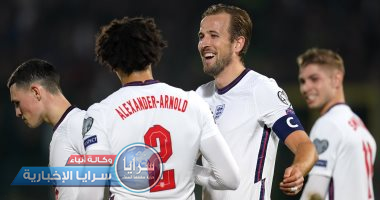 بالصور  ..  المنتخب الانجليزي يحجز بطاقة التأهل لمونديال 2022 