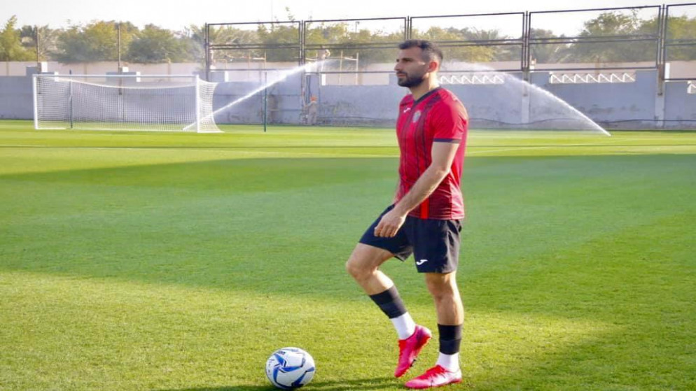 حداد يباشر تدريباته مع الشرطة العراقي