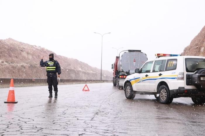 الدوريات الخارجية: جميع الطرق الخارجية سالكة