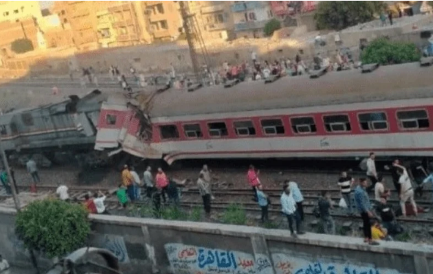 مصر .. تصادم قطارين في محافظة الشرقية