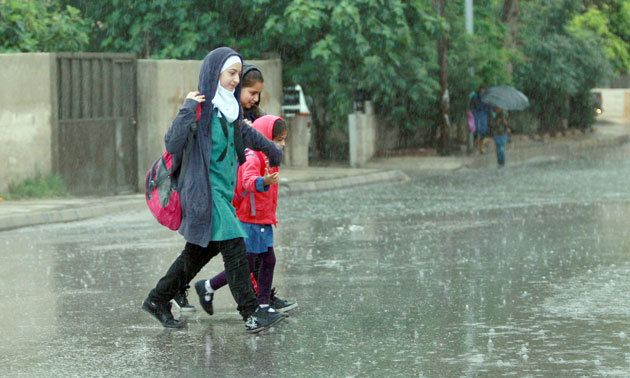 تعطيل مدارس في الجنوب اليوم بسبب الظروف الجوية