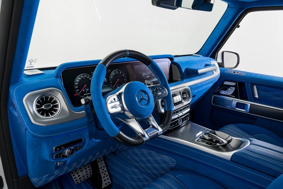 بالصور ..  شخص أنفق الكثير من المال لجعل داخلية Mercedes AMG G63 2019 تبدو هكذا