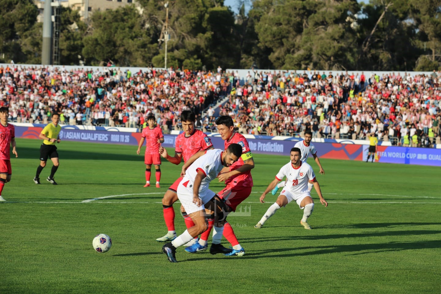 المنتخب الكوري الجنوبي ينتصر على النشامى بهدفين دون رد